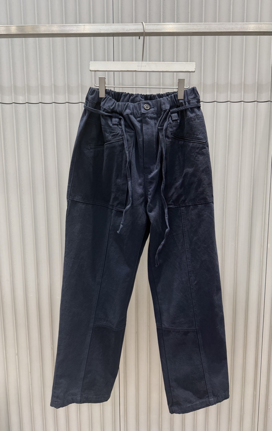 NCODE韓國直郵女士新品時尚推薦熱賣26春夏人氣休閑褲含腰繩NCODE休閑褲圖色3