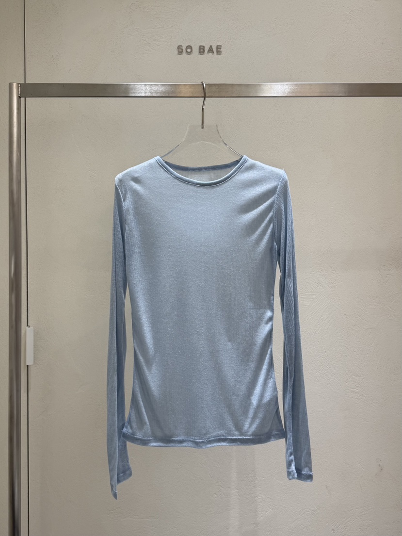 SO BAE東大門直郵女裝新款推薦真品熱賣時尚人氣長袖T恤SO BAE長袖T恤圖色1