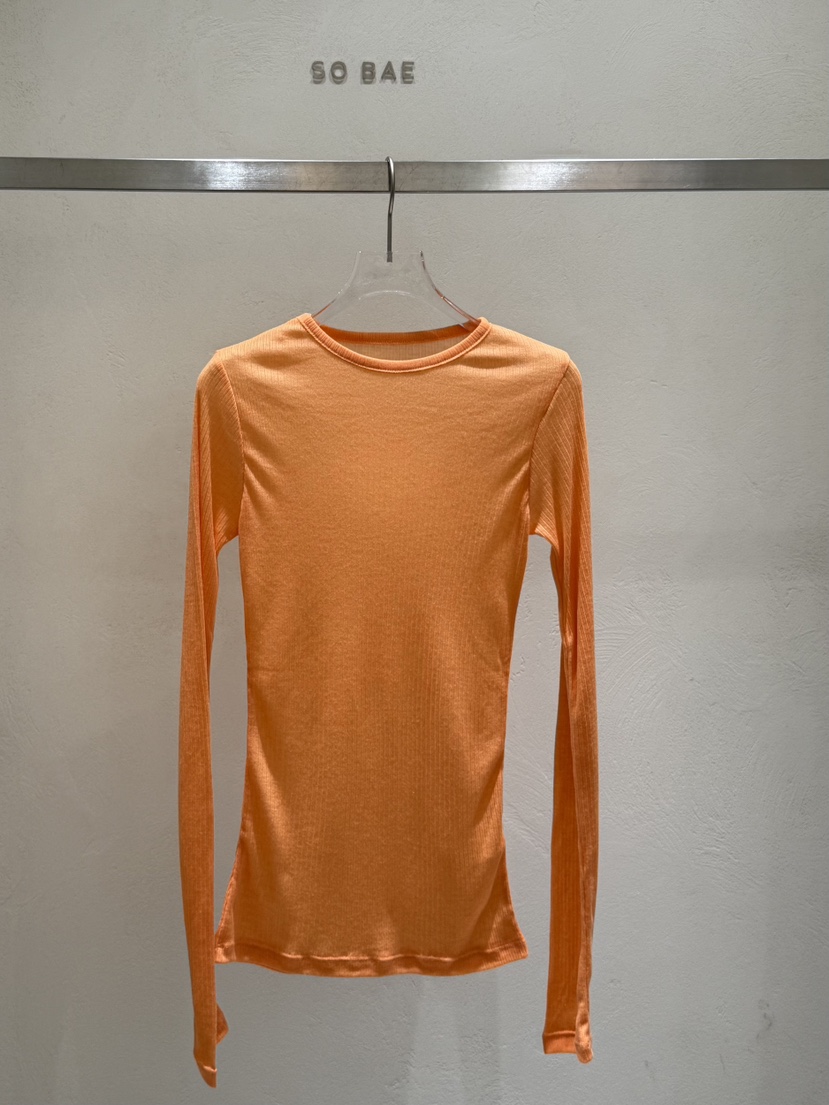 SO BAE東大門直郵女裝新款推薦真品熱賣時尚人氣長袖T恤SO BAE長袖T恤圖色3