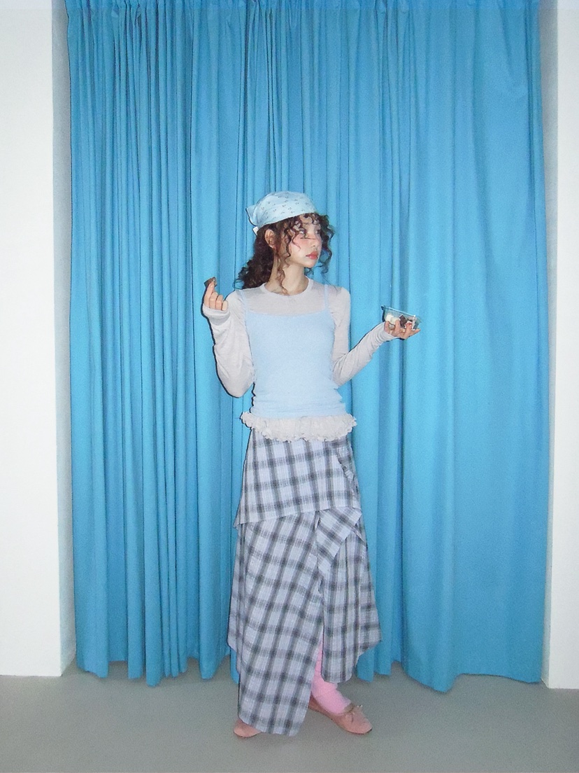 I MFACT東大門實拍女士新款真品職業推薦人氣半身裙中短裙I MFACT半身裙/中短裙