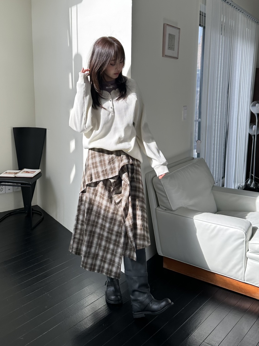 I MFACT東大門實拍女士新款真品職業推薦人氣半身裙中短裙I MFACT半身裙/中短裙