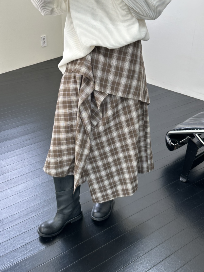 I MFACT東大門實拍女士新款真品職業推薦人氣半身裙中短裙I MFACT半身裙/中短裙圖色2