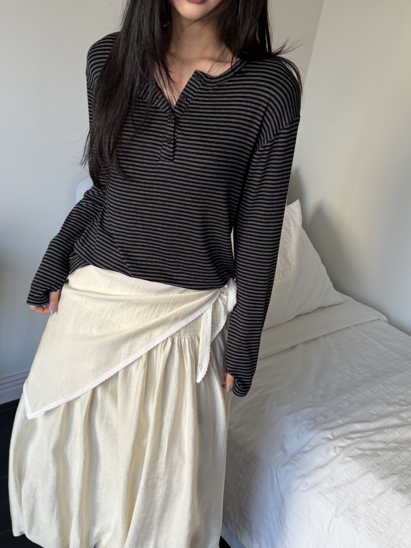 I MFACT東大門直郵女士新品時尚熱賣推薦休閑真品長袖T恤I MFACT長袖T恤