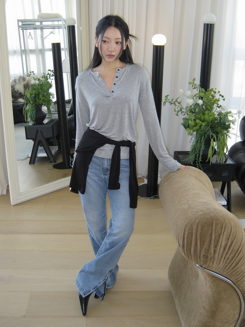 I MFACT東大門直郵女士新品時尚熱賣推薦休閑真品長袖T恤I MFACT長袖T恤