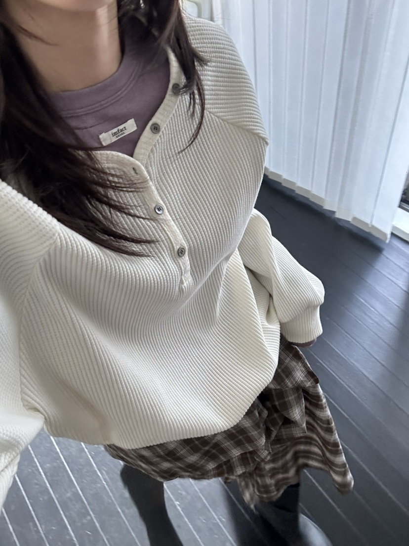 I MFACT韓國代購女士新品熱賣真品休閑人氣職業26春夏衛衣I MFACT衛衣