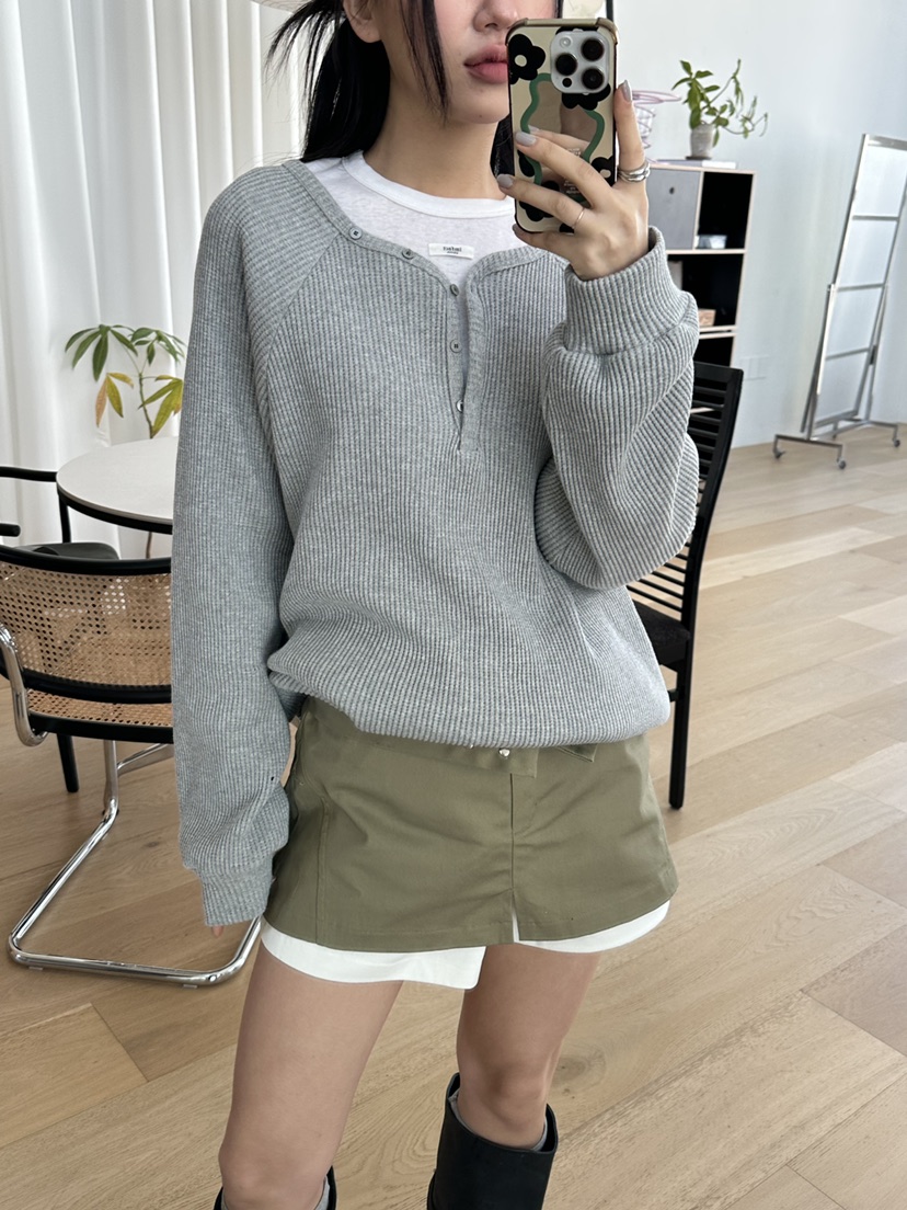 I MFACT韓國代購女士新品熱賣真品休閑人氣職業26春夏衛衣I MFACT衛衣圖色1