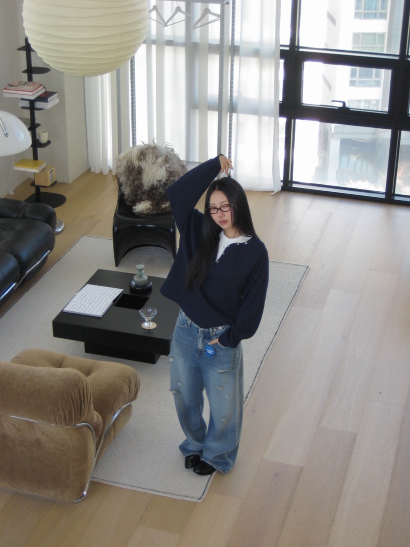 I MFACT韓國代購女士新品熱賣真品休閑人氣職業26春夏衛衣I MFACT衛衣圖色2