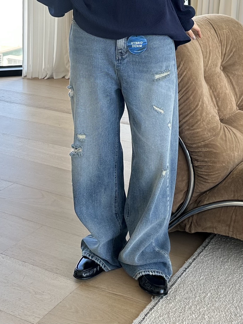 I MFACT東大門直郵女裝新品休閑時尚職業推薦真品牛仔褲I MFACT牛仔褲