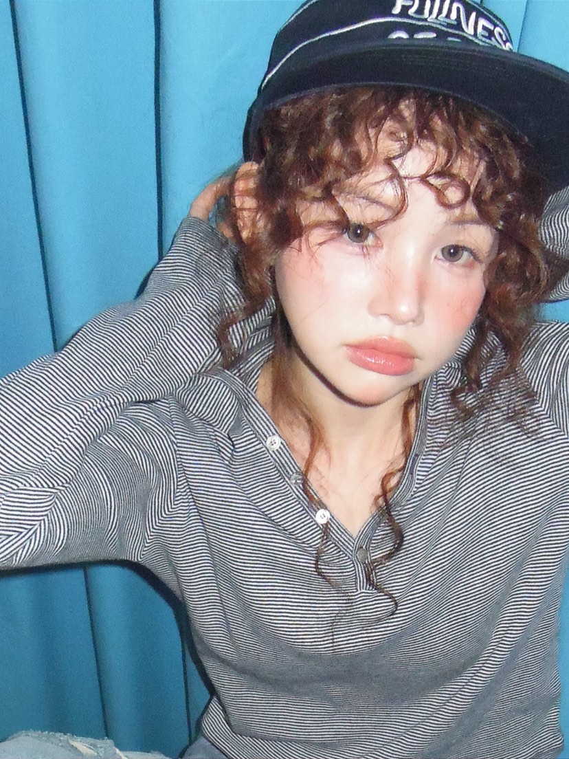 I MFACT東大門直郵女裝新品職業熱賣休閑26春夏長袖T恤連帽衫I MFACT長袖T恤