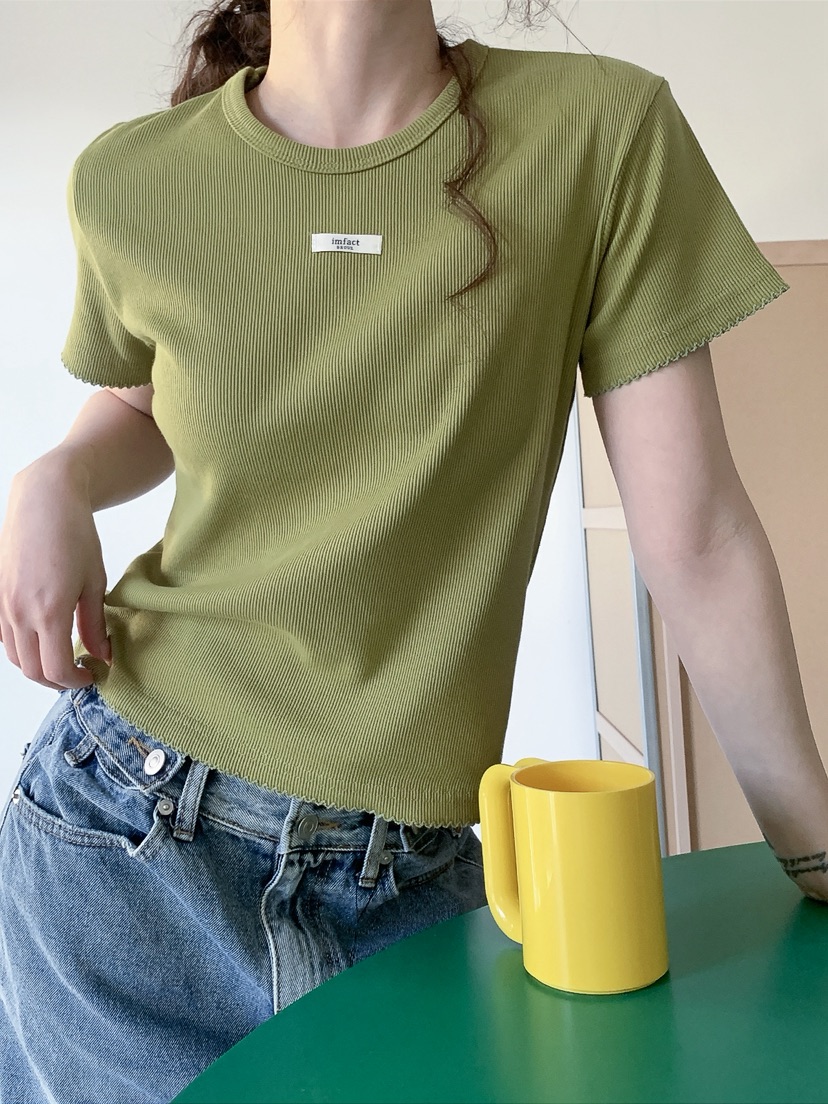 I MFACT東大門直郵女士新品推薦時尚熱賣真品人氣休閑T恤I MFACTT恤圖色2