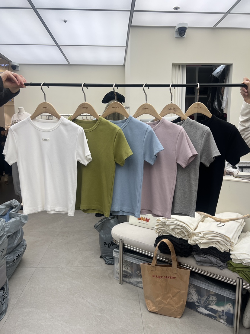 I MFACT東大門直郵女士新品推薦時尚熱賣真品人氣休閑T恤I MFACTT恤圖色5左五色