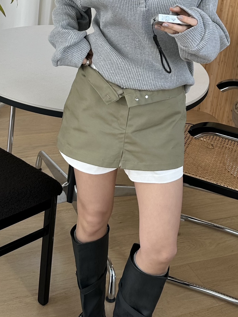 I MFACT韓國直郵女士新品休閑推薦真品職業熱賣人氣裙褲I MFACT裙褲圖色1