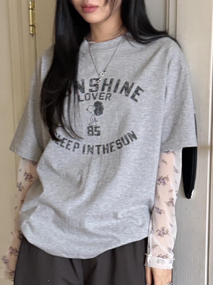 I MFACT韓國直郵女裝新款人氣熱賣真品時尚職業26春夏T恤I MFACTT恤