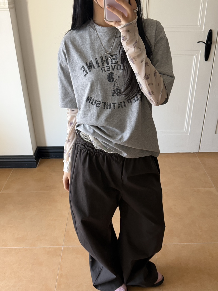 I MFACT韓國直郵女裝新款人氣熱賣真品時尚職業26春夏T恤I MFACTT恤