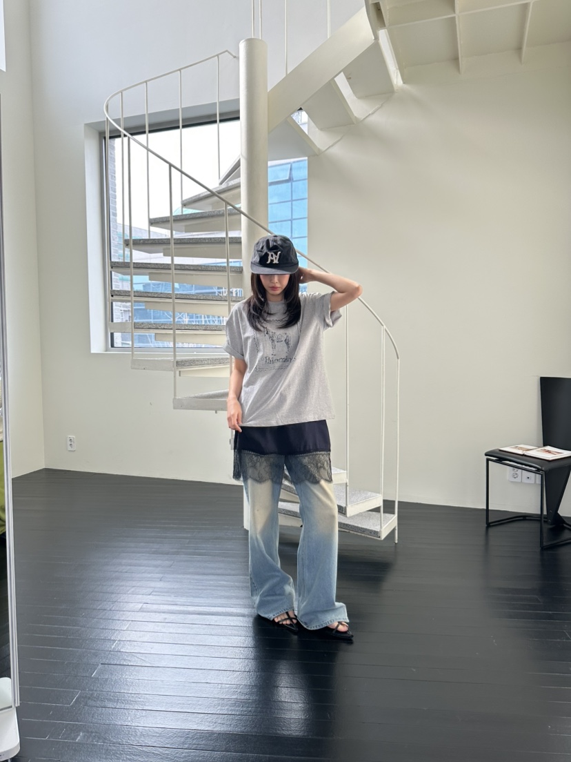 I MFACT韓國代購女士新品休閑熱賣時尚真品26春夏推薦T恤I MFACTT恤