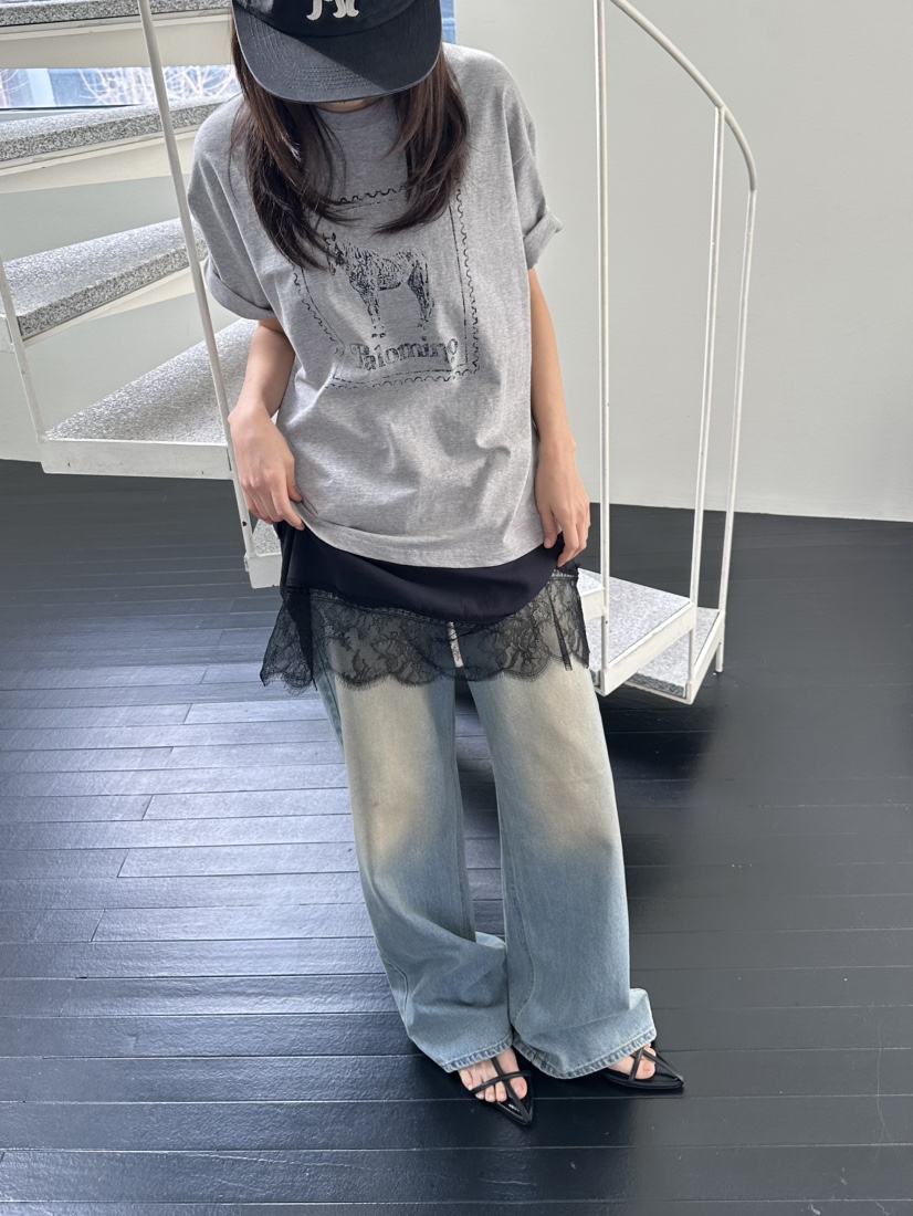 I MFACT韓國代購女士新品休閑熱賣時尚真品26春夏推薦T恤I MFACTT恤