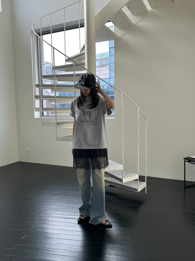 I MFACT韓國代購女士新品休閑熱賣時尚真品26春夏推薦T恤I MFACTT恤