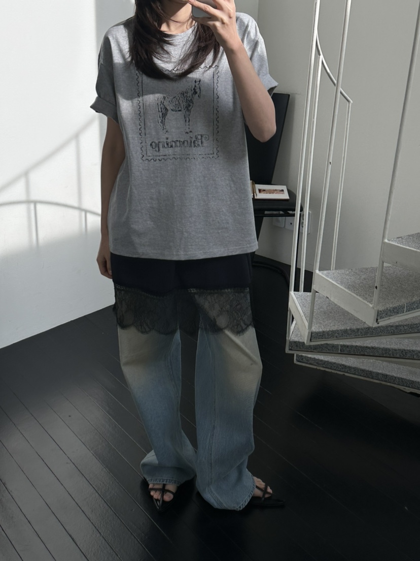 I MFACT韓國代購女士新品休閑熱賣時尚真品26春夏推薦T恤I MFACTT恤