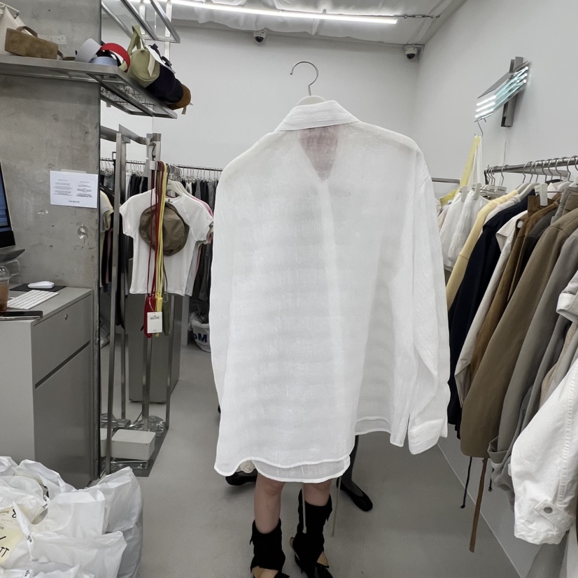 BREATHE東大門實拍女士新品人氣推薦真品休閑襯衫蕾絲衫格紋BREATHE襯衫/蕾絲衫