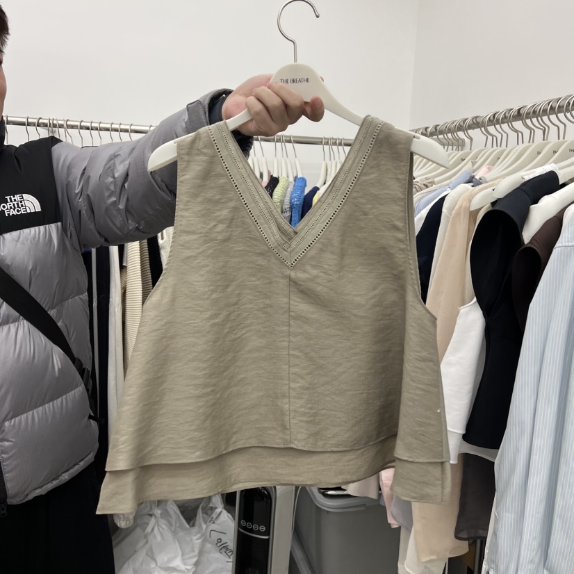 BREATHE東大門代購女裝新款時尚職業真品休閑推薦吊帶背心BREATHE吊帶/背心圖色2