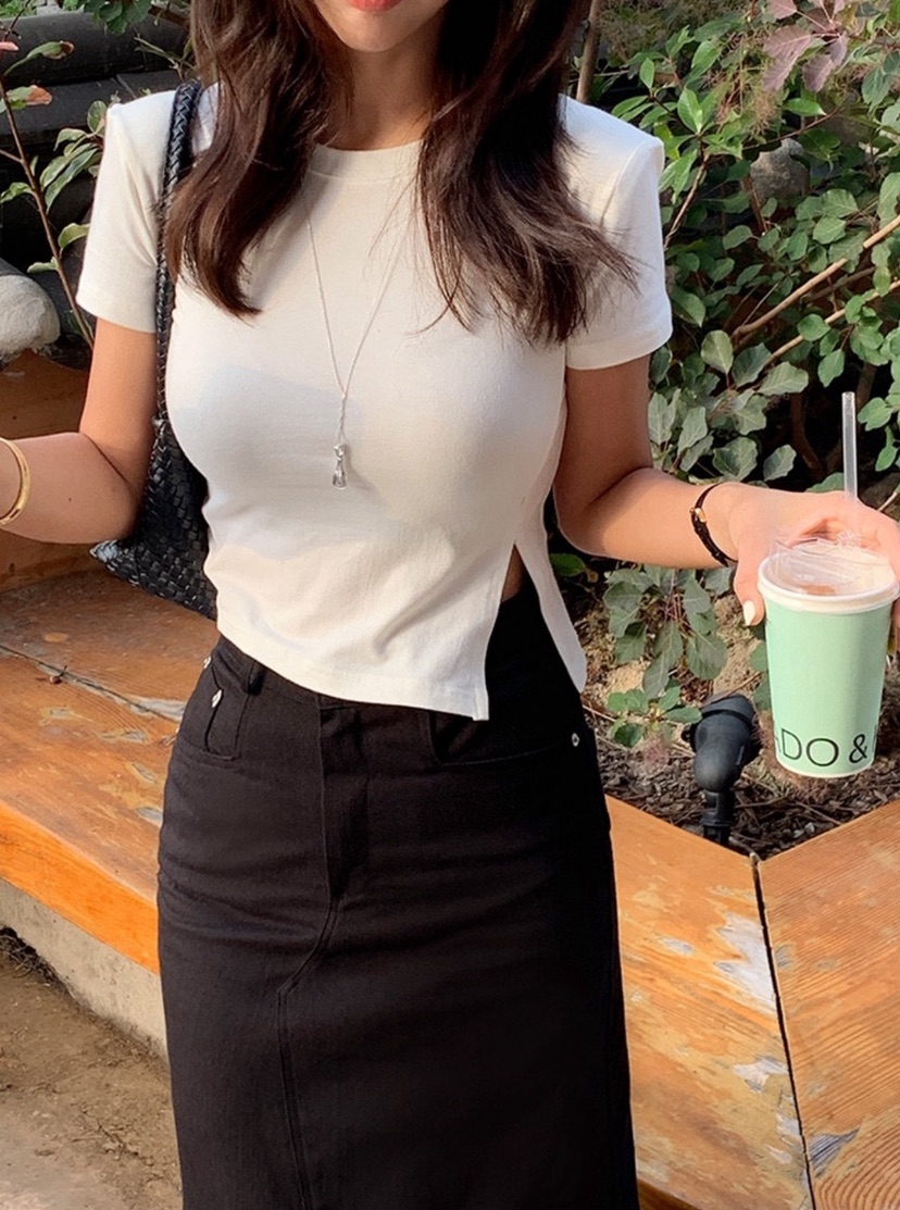 BOUND.A東大門直郵女士新品推薦真品26春夏人氣T恤不含項鏈BOUND.AT恤圖色1