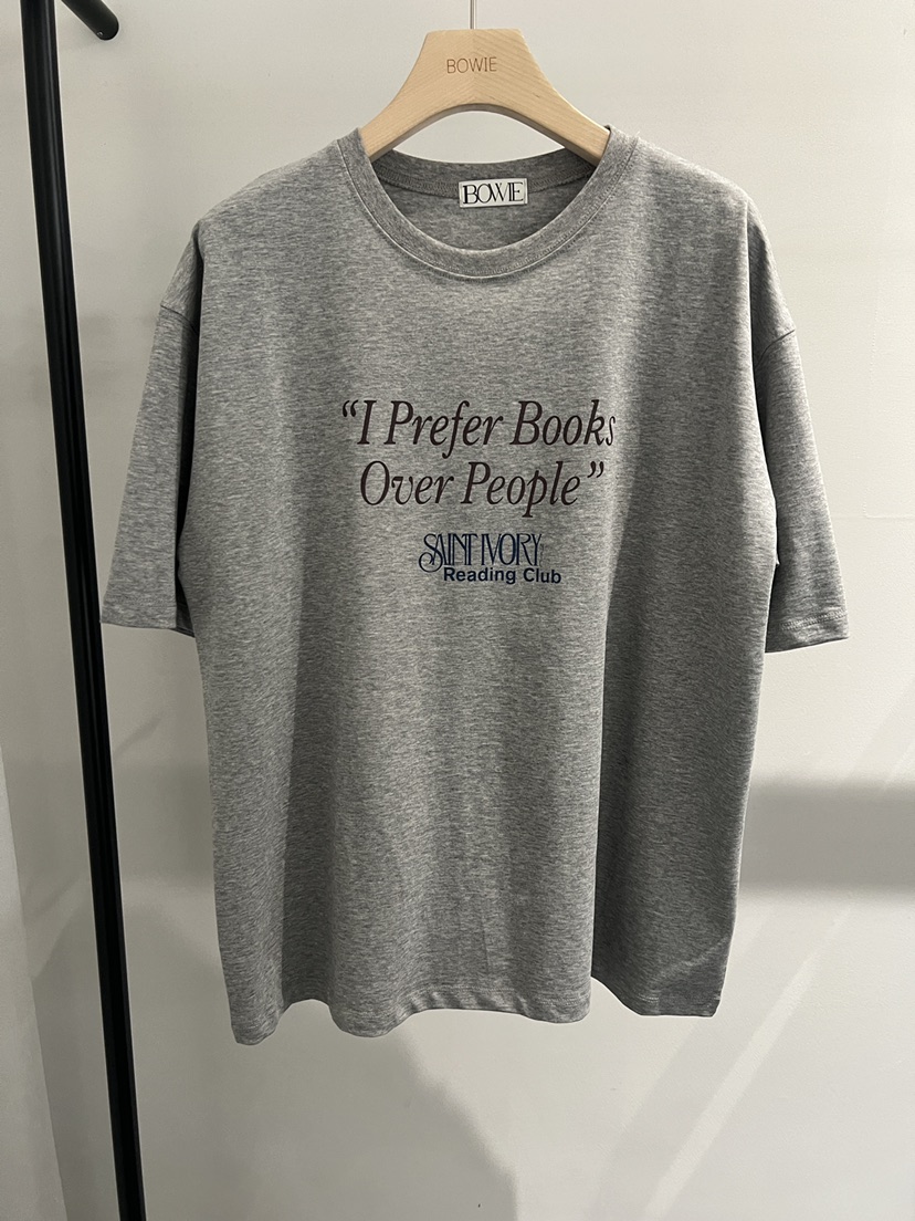 BOWIE韓國代購女裝新品休閑時尚26春夏職業熱賣推薦真品T恤BOWIET恤圖色2