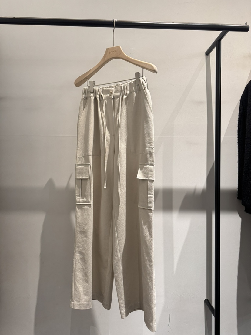 BOWIE韓國直郵女裝新品時尚推薦休閑人氣26春夏休閑褲工裝褲BOWIE休閑褲圖色1