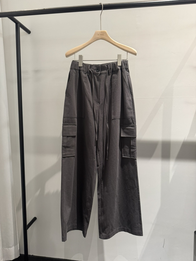 BOWIE韓國直郵女裝新品時尚推薦休閑人氣26春夏休閑褲工裝褲BOWIE休閑褲圖色3