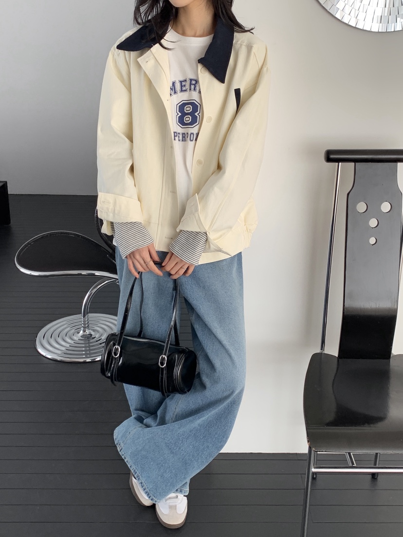 BOUND.A東大門直郵女裝新款職業真品26春夏人氣休閑夾克BOUND.A夾克圖色2