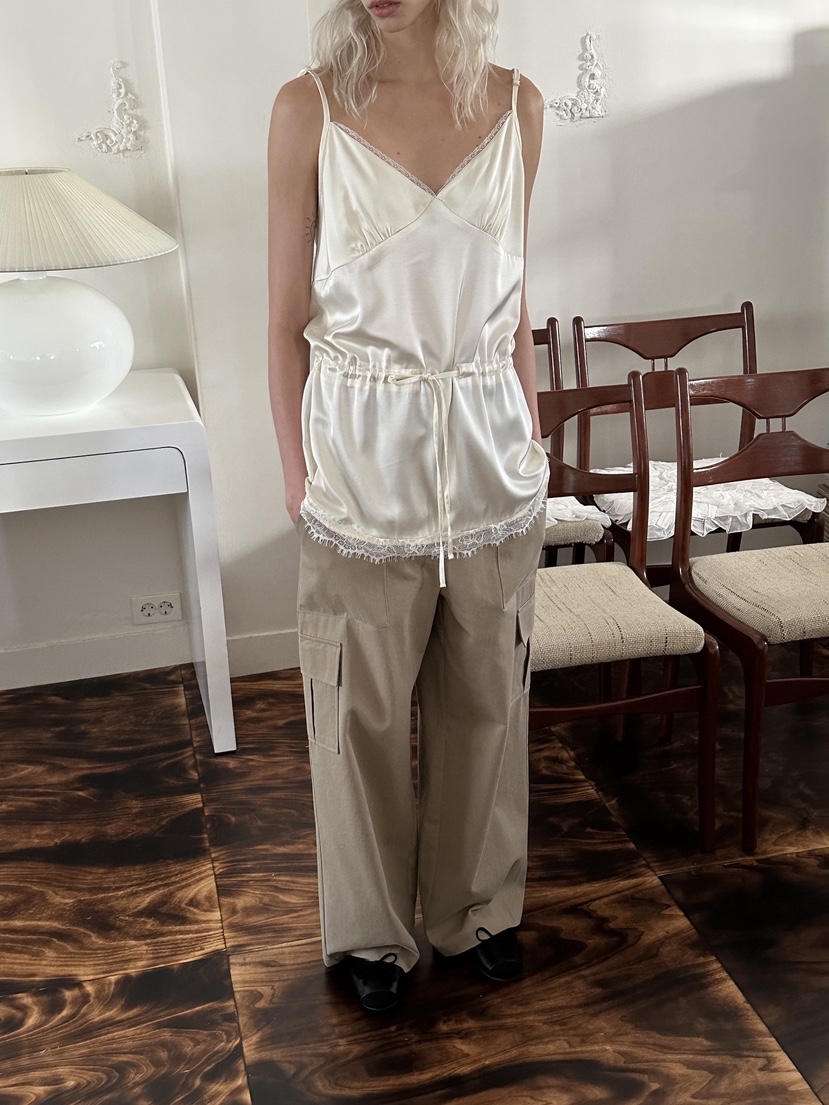 BOWIE東大門直郵女士新品熱賣26春夏職業時尚休閑吊帶背心BOWIE吊帶/背心