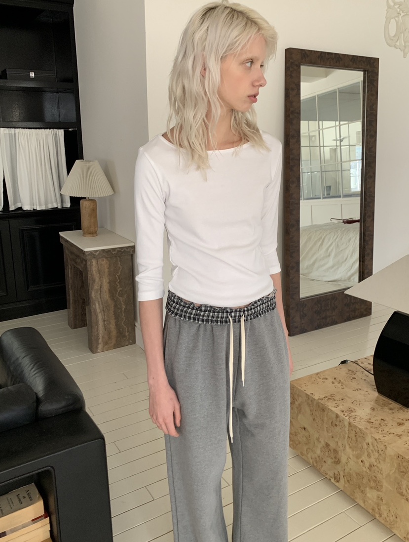 BOWIE東大門代購女士新品職業真品休閑推薦26春夏長袖T恤BOWIE長袖T恤