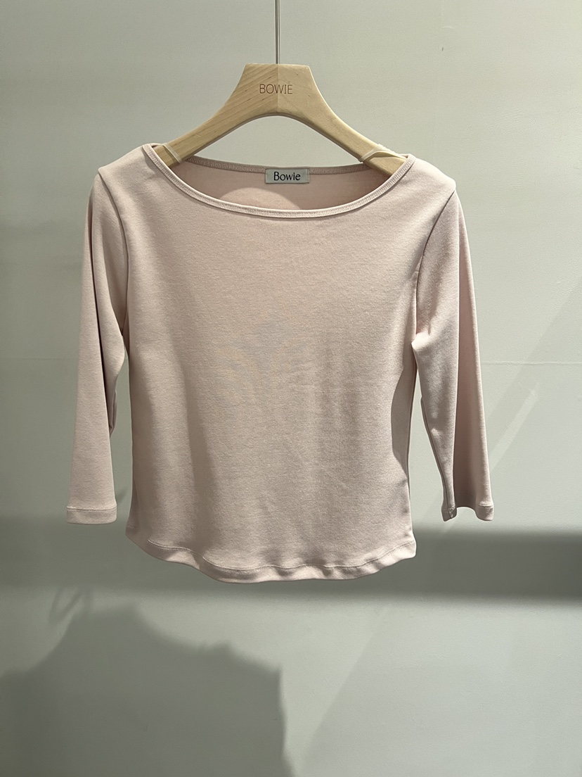 BOWIE東大門代購女士新品職業真品休閑推薦26春夏長袖T恤BOWIE長袖T恤圖色1