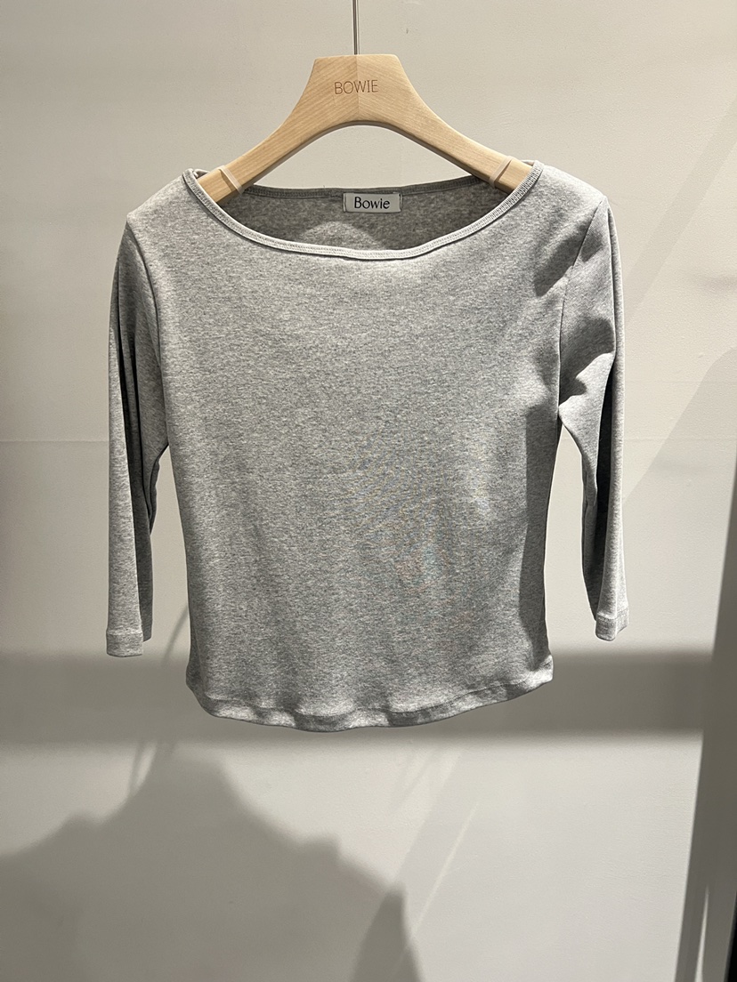 BOWIE東大門代購女士新品職業真品休閑推薦26春夏長袖T恤BOWIE長袖T恤圖色4