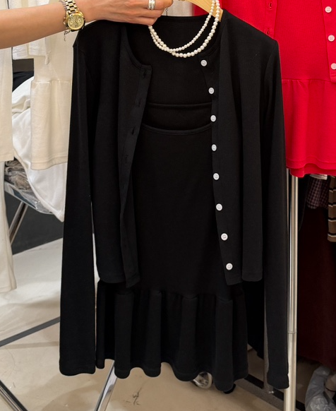 BOUND.A東大門直郵女士新品時尚熱賣針織衫不含內搭開衫BOUND.A針織衫圖色3