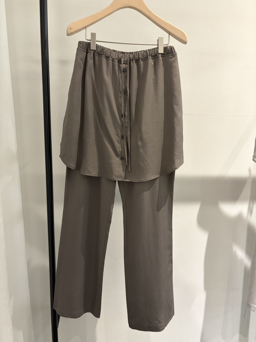 BOWIE韓國直郵女裝新款熱賣休閑推薦真品時尚人氣裙褲喇叭BOWIE裙褲圖色2