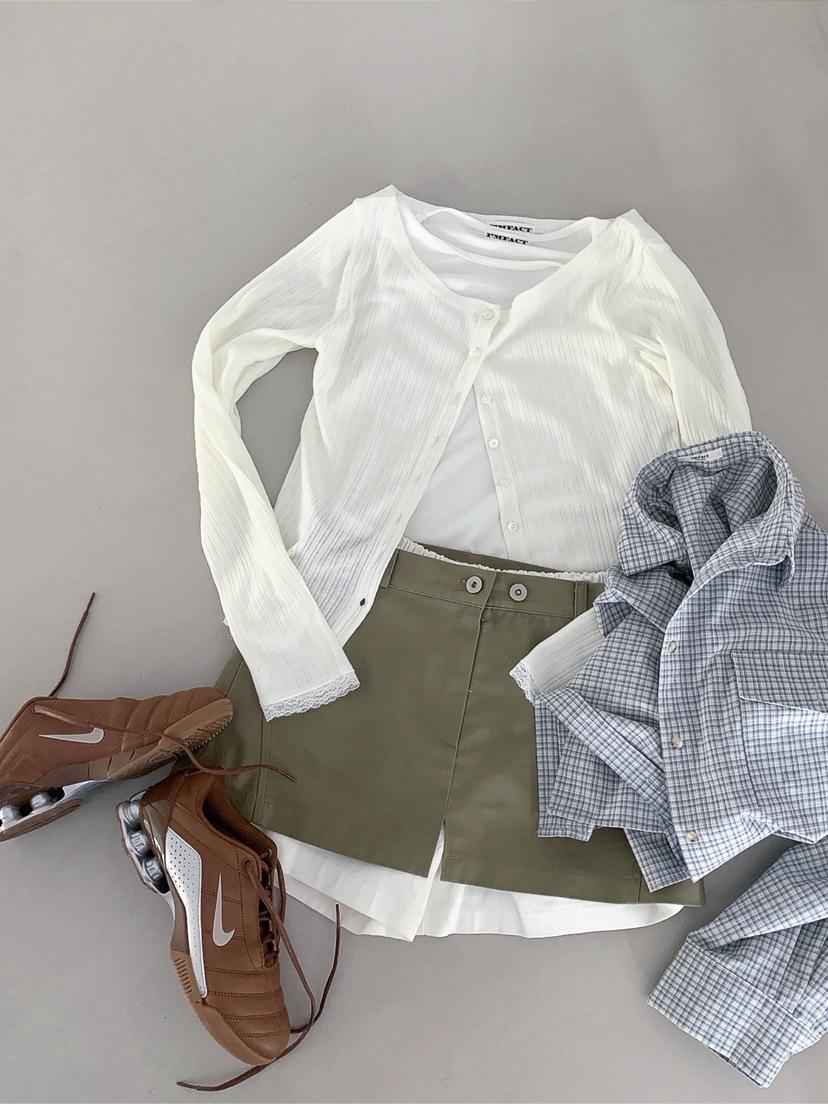 I MFACT東大門直郵女裝新品26春夏熱賣人氣套裝蕾絲開衫I MFACT套裝