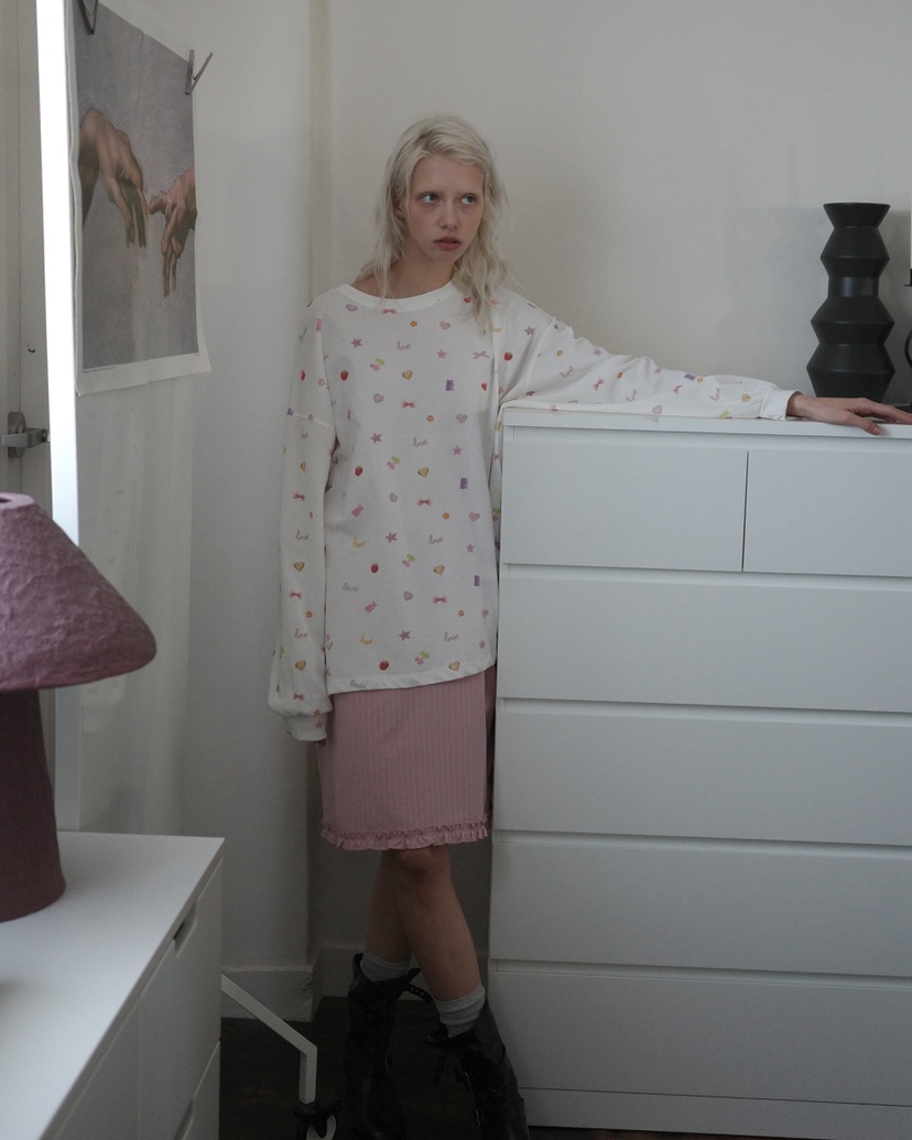 BOWIE東大門代購女裝新品時尚熱賣真品推薦人氣短裙荷葉邊BOWIE短裙