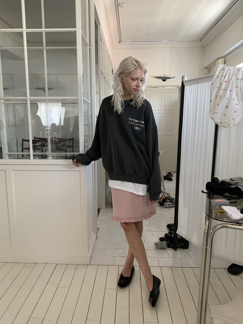 BOWIE東大門代購女裝新品時尚熱賣真品推薦人氣短裙荷葉邊BOWIE短裙