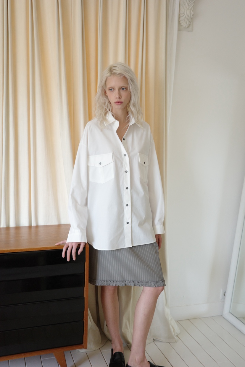 BOWIE東大門代購女裝新品時尚熱賣真品推薦人氣短裙荷葉邊BOWIE短裙