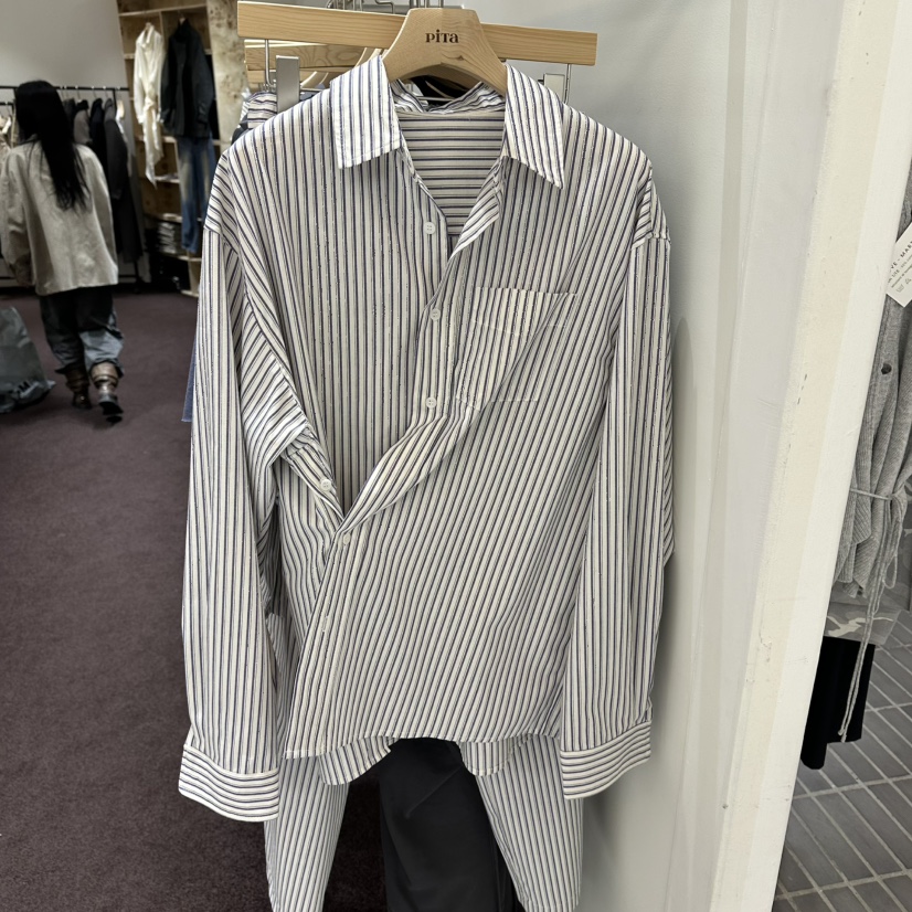 PITA/THEVERLIN東大門直郵女裝新品26春夏時尚襯衫蕾絲衫PITA/THEVERLIN襯衫/蕾絲衫圖色1