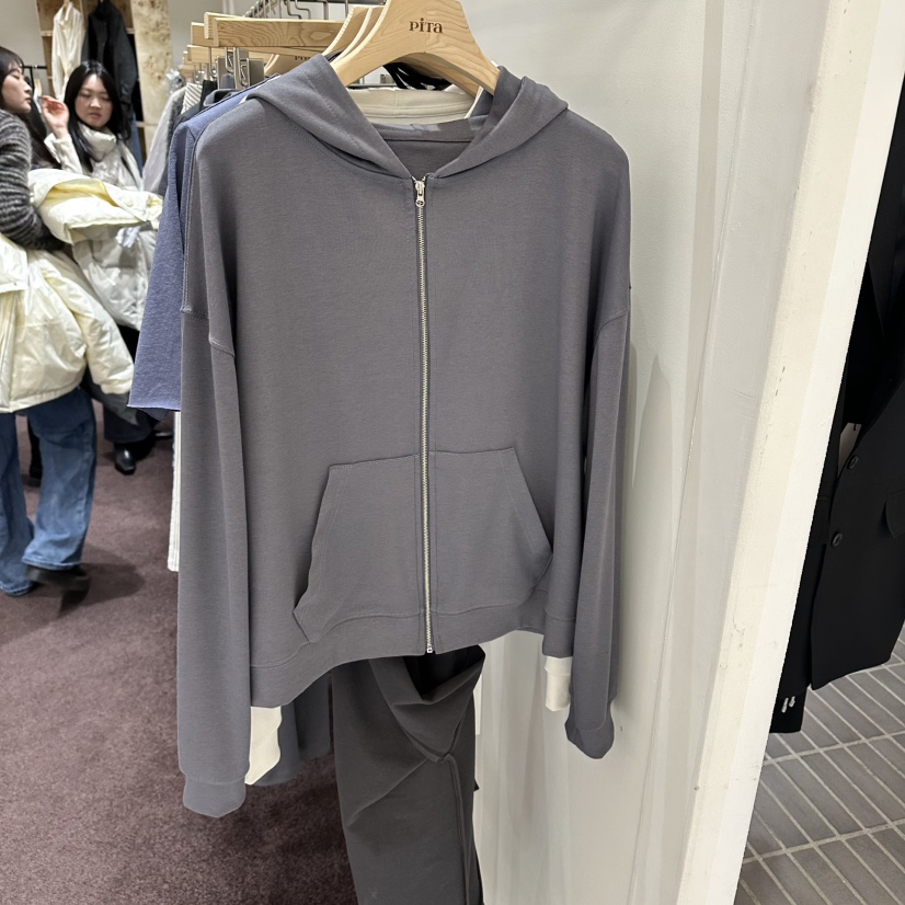 PITA/THEVERLIN韓國直郵女裝新品休閑26春夏人氣衛衣拉鏈PITA/THEVERLIN衛衣圖色2