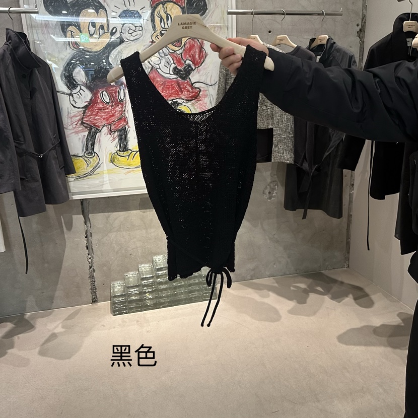 LAMAGIEPIE/LAMAGIE GREY韓國直郵女裝新款休閑吊帶背心含腰繩LAMAGIEPIE/LAMAGIE GREY吊帶/背心圖色2