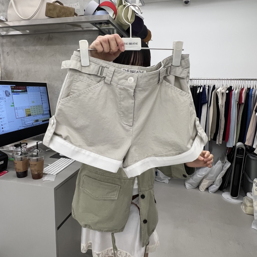 BREATHE韓國直郵女裝新品職業人氣真品時尚熱賣26春夏短褲BREATHE短褲圖色2