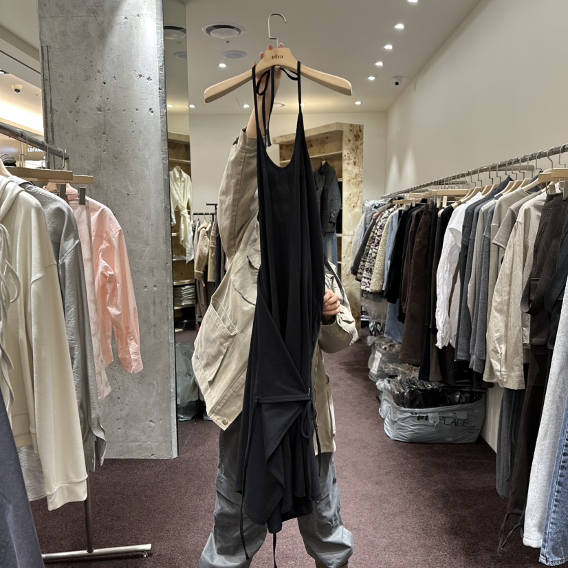 PITA/THEVERLIN東大門實拍女士新款熱賣推薦連衣裙不含內搭PITA/THEVERLIN連衣裙圖色1黑色