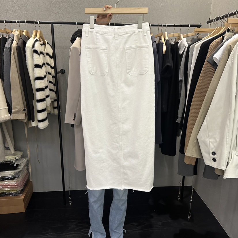 FLAMME TOIT/LUNAMDE東大門實拍女裝新款真品推薦職業長裙FLAMME TOIT/LUNAMDE長裙