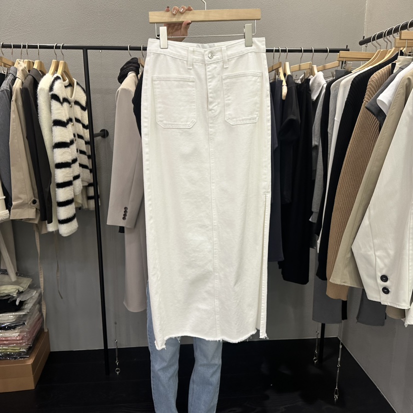 FLAMME TOIT/LUNAMDE東大門實拍女裝新款真品推薦職業長裙FLAMME TOIT/LUNAMDE長裙圖色1