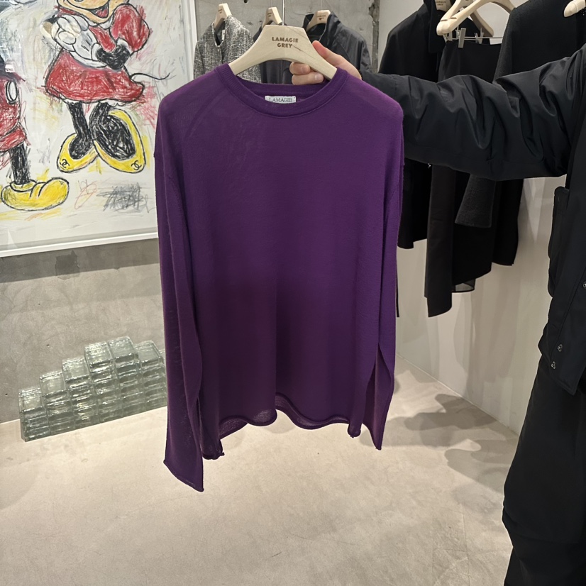 LAMAGIEPIE/LAMAGIE GREY韓國代購女裝新款休閑長袖T恤LAMAGIEPIE/LAMAGIE GREY長袖T恤圖色5