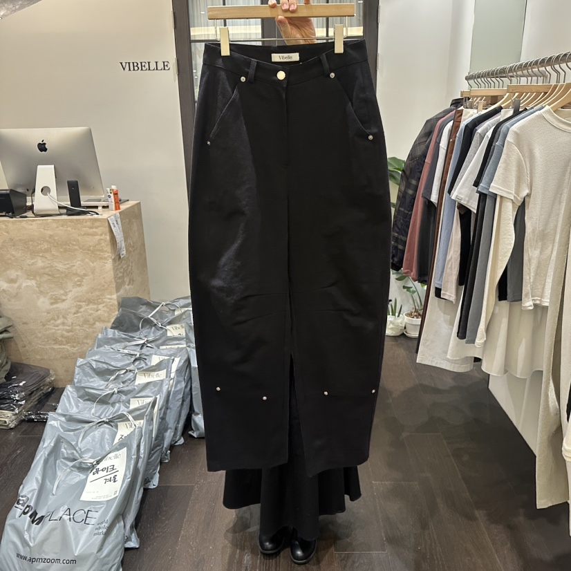 VIBELLE韓國直郵女裝新品人氣26春夏真品休閑職業熱賣休閑褲VIBELLE休閑褲圖色3