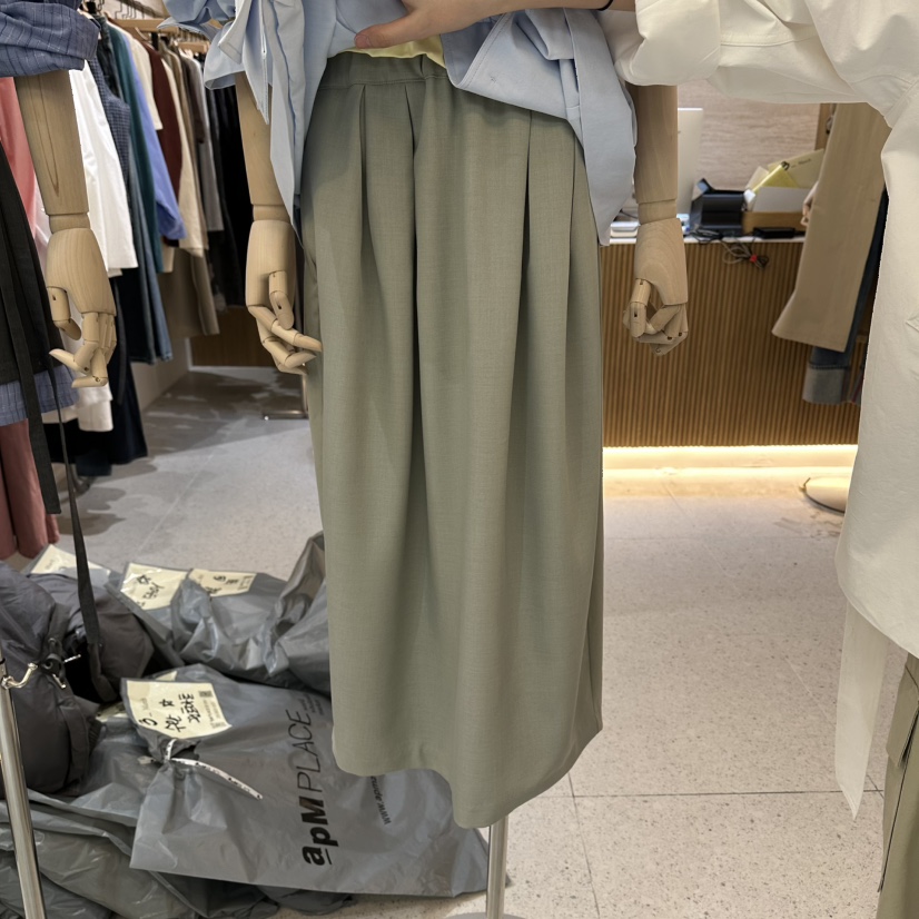 BISHOP/APOINT/3MARCH韓國代購女士新品休閑職業熱賣長裙BISHOP/APOINT/3MARCH長裙圖色2