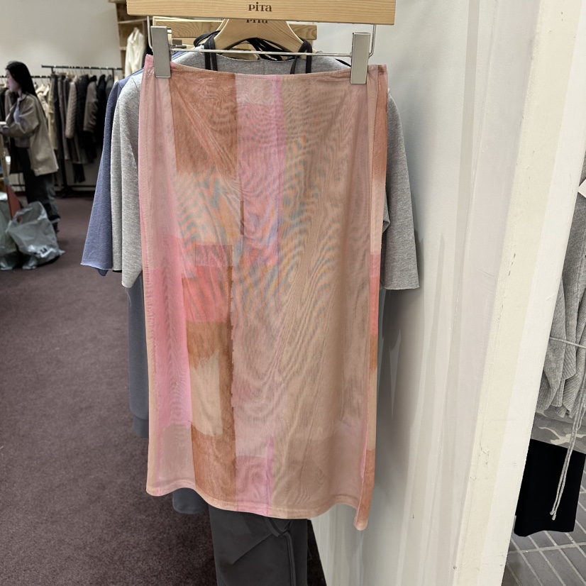 PITA/THEVERLIN韓國直郵女裝新品26春夏人氣真品職業長裙PITA/THEVERLIN長裙圖色2